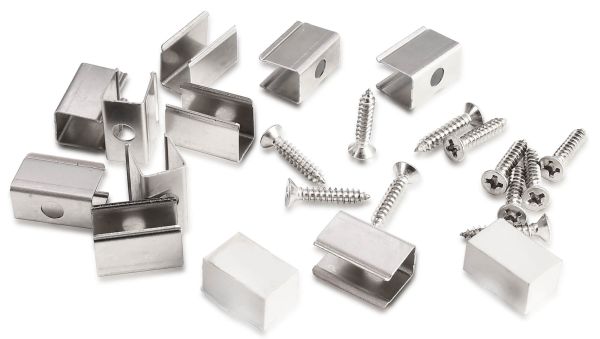 Deko-Light 930530 Mechanisches Systemzubehör, Montageset für D Flex Line 6,5 x 12,0 mm