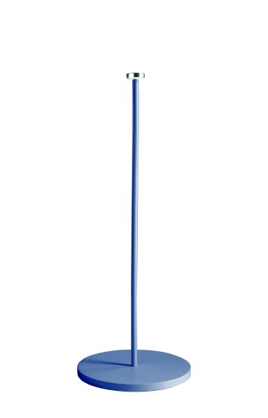 Deko-Light 930616 Mechanisches Systemzubehör, Standfuß für Magnetleuchte Miram Blau, Höhe: 270 mm,
