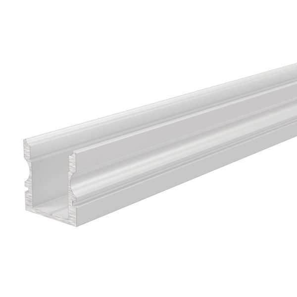 Deko-Light 970105 Profil, U-Profil hoch AU-02-08, 2m, Weiß, Aluminium, Matt, Pulverbeschichtet, Lä
