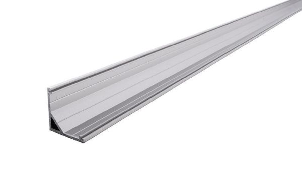 Deko-Light 970433 Profil, Eck-Profil AV-03-12, 2m, Silber, Aluminium, Matt, Eloxiert, Länge: 2000
