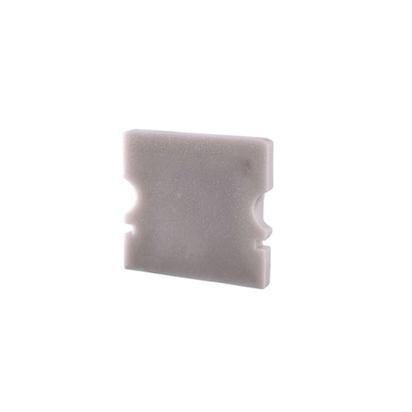 Deko-Light 978051 Profil Endkappe, Endkappe P-AU-02-10 Set 2 Stk, Grau, Kunststoff, Länge: 16 mm,