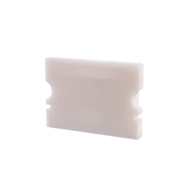 Deko-Light 978070 Profil Endkappe, Endkappe P-AU-02-15 Set 2 Stk, Weiß, Kunststoff, Länge: 21 mm,