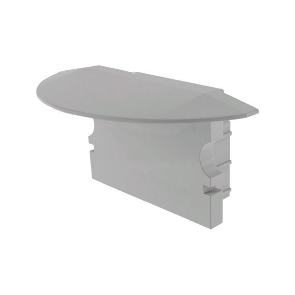Deko-Light 978151 Profil Endkappe, Endkappe P-ET-02-15 Set 2 Stk, Grau, Kunststoff, Länge: 30 mm,