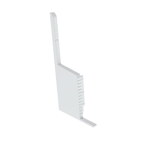 Deko-Light 978270 Profil Endkappe, Endkappe P-EL-03-10 Set 2 Stk, Weiß, Kunststoff, Länge: 45 mm,