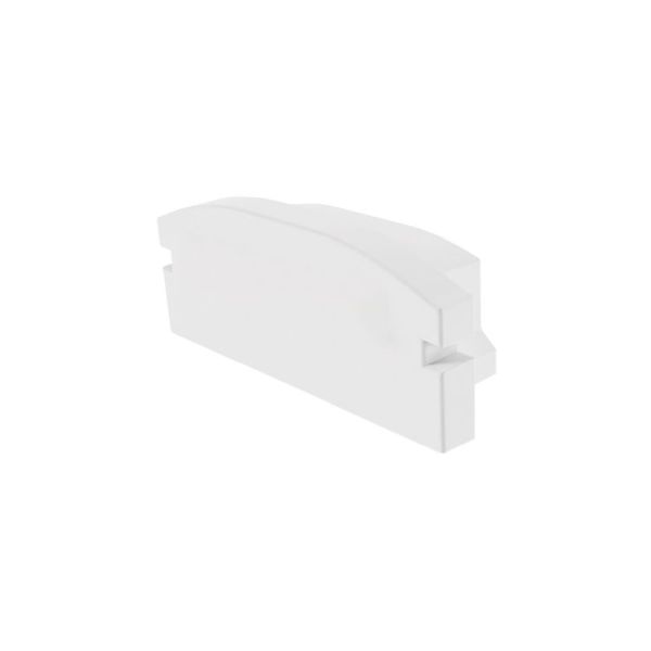 Deko-Light 978530 Profil Endkappe, Endkappe F-AU-01-15 Set 2 Stk, Weiß, Kunststoff, Länge: 21 mm,