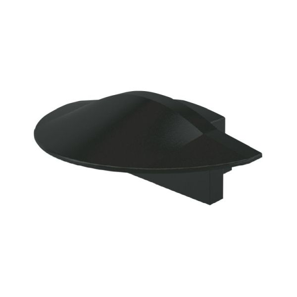 Deko-Light 978602 Profil Endkappe, Endkappe F-ET-01-12 Set 2 Stk, Schwarz, Kunststoff, Länge: 27 m