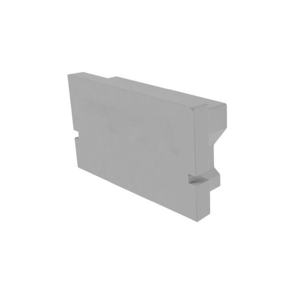 Deko-Light 979091 Profil Endkappe, Endkappe H-AU-01-15 Set 2 Stk, Grau, Kunststoff, Länge: 21 mm,
