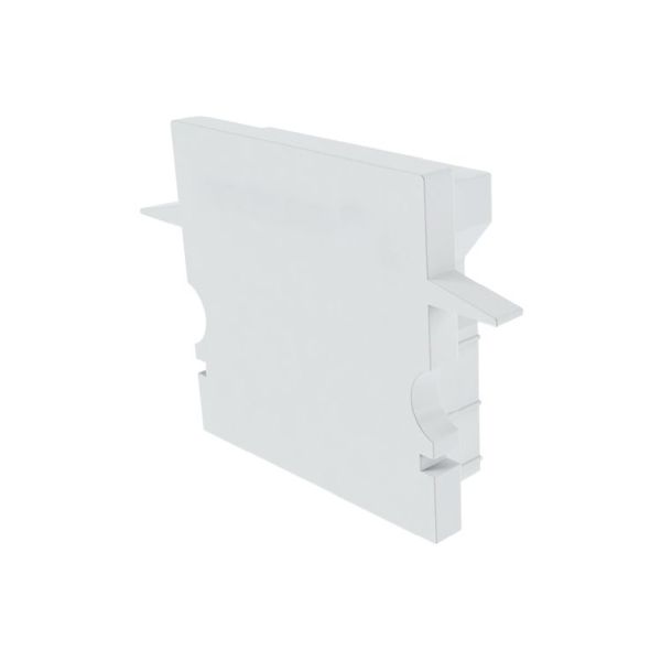 Deko-Light 979150 Profil Endkappe, Endkappe H-ET-02-15 Set 2 Stk, Weiß, Kunststoff, Länge: 30 mm,