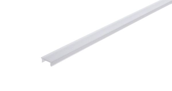 Deko-Light 983005 Profil Abdeckung, Abdeckung P-01-08, 2m, milchig, PMMA, Satiniert 40% Transmissi