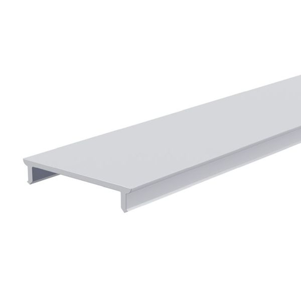 Deko-Light 983045 Profil Abdeckung, Abdeckung P-01-20, 2m, milchig, PMMA, Satiniert 40% Transmissi