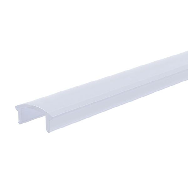 Deko-Light 983504 Profil Abdeckung, Abdeckung F-01-08, 1m, milchig, PMMA, Satiniert 40% Transmissi