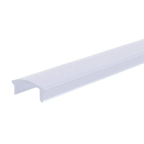 Deko-Light 983518 Profil Abdeckung, Abdeckung F-01-10, 3m, milchig, PMMA, Satiniert 40% Transmissi