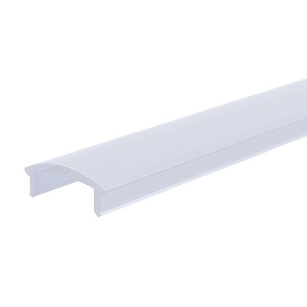 Deko-Light 983526 Profil Abdeckung, Abdeckung F-01-12, 3m, milchig, PMMA, Satiniert 40% Transmissi