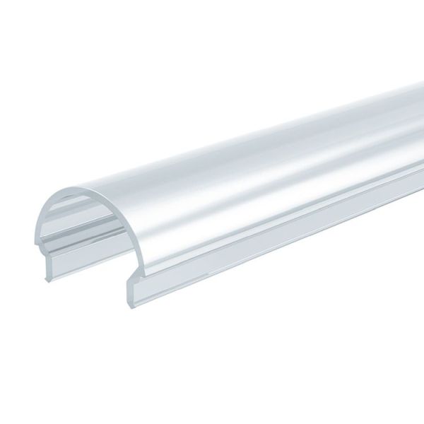 Deko-Light 984523 Profil Abdeckung, Abdeckung R-01-12, 2m, matt, PMMA, Teiltransparent 75% Transmi