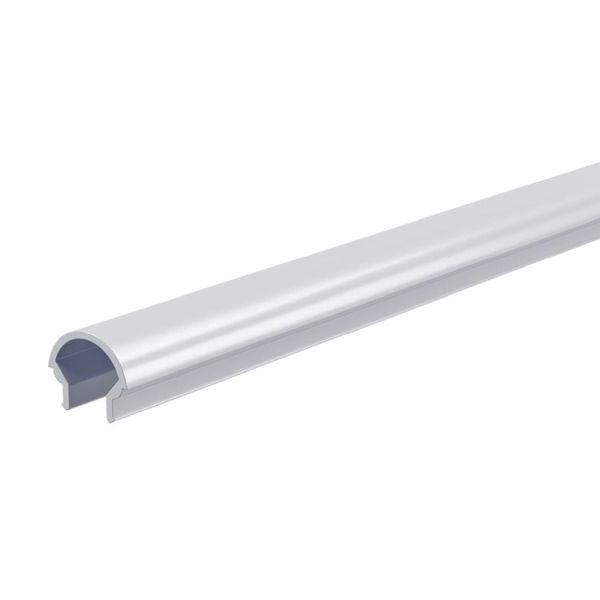 Deko-Light 984555 Profil Abdeckung, Abdeckung R-01-05, 2m, milchig, PMMA, Satiniert 40% Transmissi