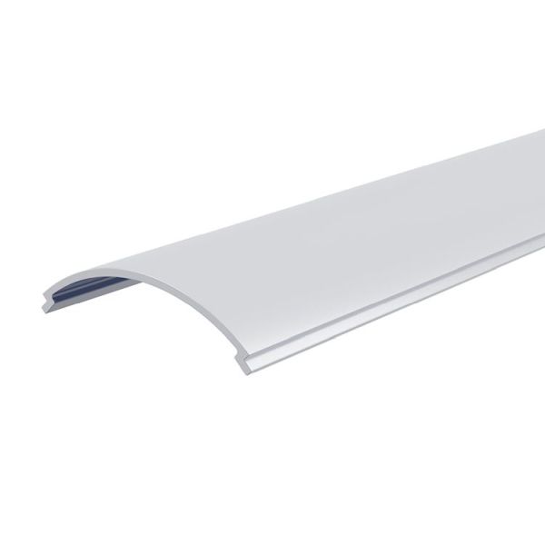 Deko-Light 984568 Profil Abdeckung, Abdeckung R-03-12, 3m, milchig, PMMA, Satiniert 40% Transmissi