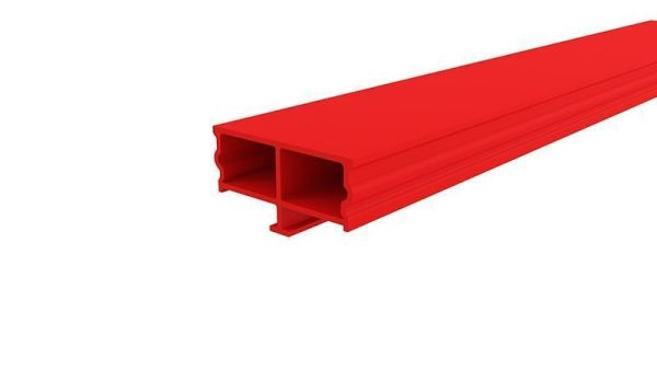 Deko-Light 985605 Profil Abdeckung, Abdeckung Dummy, Kunststoff, Länge: 3000 mm, Breite: 38 mm, Hö