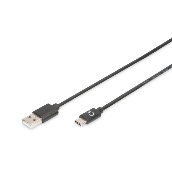 Digitus AK-300136-018-S USB Type-C Anschlusskabel Type-C A 1,8 Meter