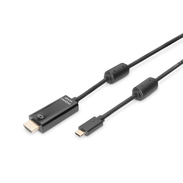 Digitus AK-300330-050-S USB Type-CGen2 Adapter- / Konverterkabel Type-C auf HDMI A 5 Meter