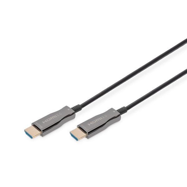 Digitus AK-330125-200-S HDMI AOC Hybrid Glasfaserkabel UHD 4K 20 Meter