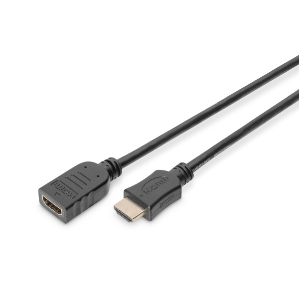 ASSMANN AK-330201-020-S DIGITUS HDMI High Speed mit Ethernet Verlängerungskabel