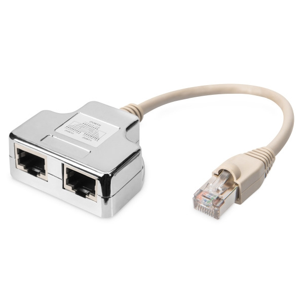 Digitus AT-AG CX2 Patchkabel-Adapter CAT 5e geschirmt 1:1