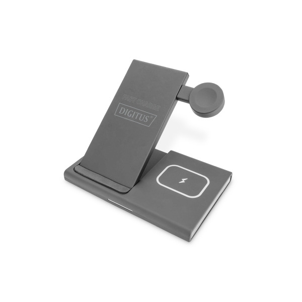 Digitus DA-10084 3 in 1 Ladestation faltbar wireless