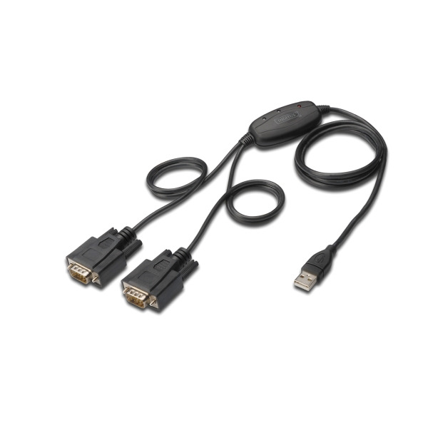 Digitus DA-70158 USB 2.0 zu 2x RS232-Kabel
