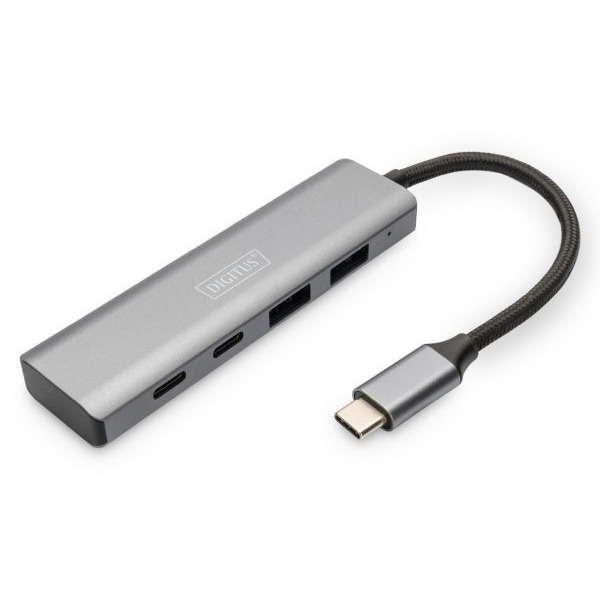 Digitus DA-70245 USB-C 4 Port HUB 2x USB A + 2x USB-C