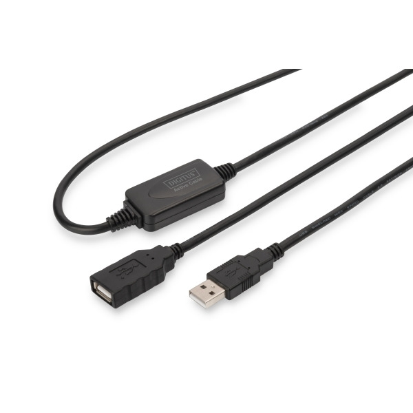 Digitus DA-73100-1 Aktives USB 2.0 Verlängerungskabel 10 Meter