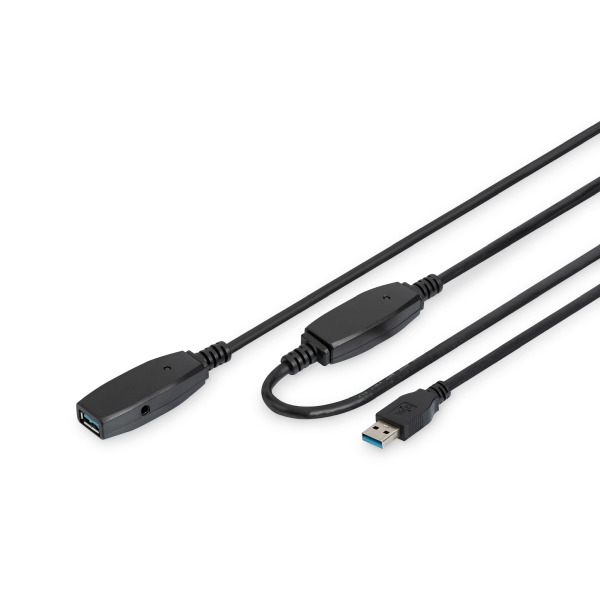 Digitus DA-73105 Aktives USB 3.0 Verlängerungskabel  10 Meter