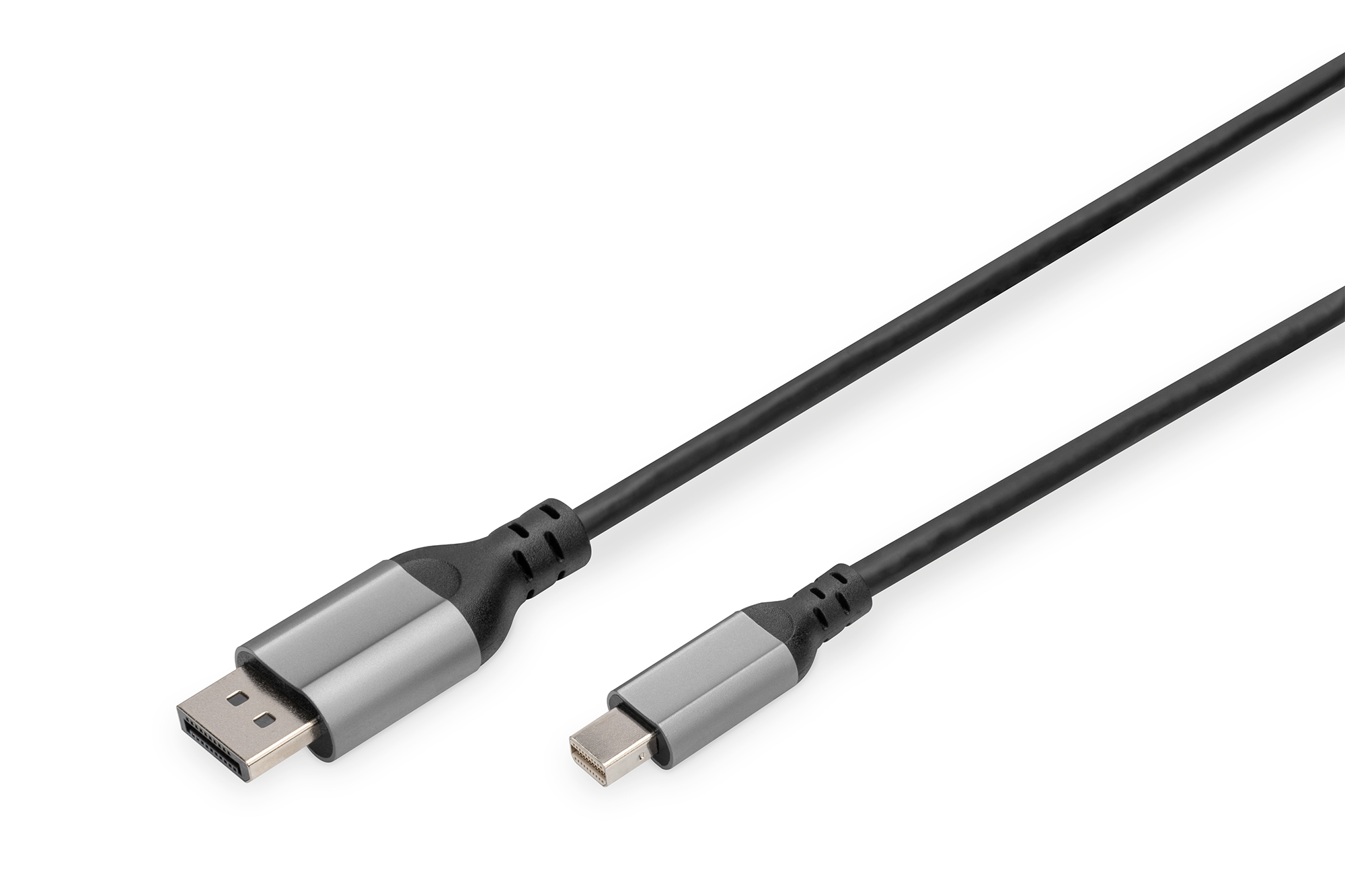 Digitus DB-340106-020-S 8K DisplayPort Adapterkabel mini-DP auf DP 2 Meter