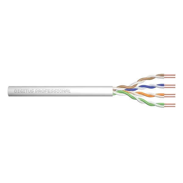 Digitus DK-1511-V-1-1 Cat.5e U/UTP Verlegekabel simplex Eca 100 Meter