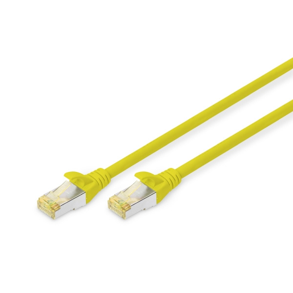 Digitus DK-1644-A-005/Y CAT 6A S/FTP Patchkabel gelb 0,5 Meter