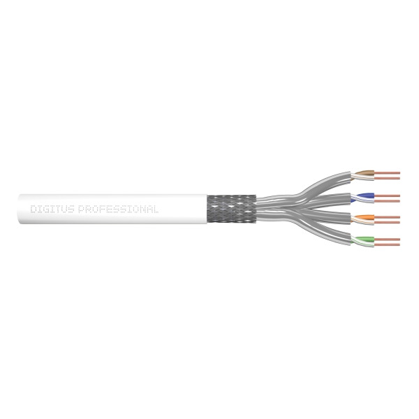 ASSMANN DK-1743-VH-305-MF-W DIGITUS CAT 7 S/FTP Verlegekabel, 305 m, Simplex, Dca-s1a, d0, a1