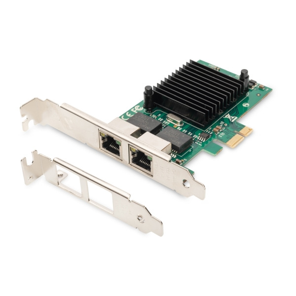 Digitus DN-10132 Dual Gigabit Ethernet PCI Express Karte 2-Port