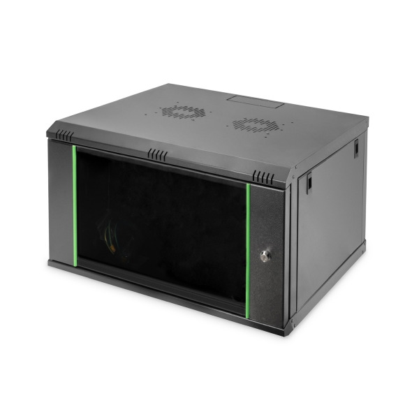 Digitus DN-19 07U-6/6-EC-SW Wandgehäuse Dynamic Basic Serie 600x600mm (BxT) schwarz