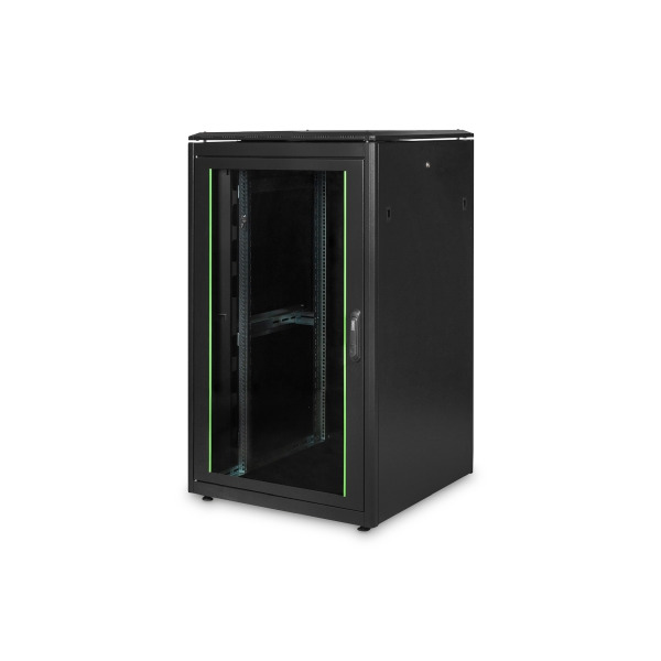 Digitus DN-19 26U-8/8-B-1 Netzwerkschrank Unique Serie 800x800mm (BxT) schwarz