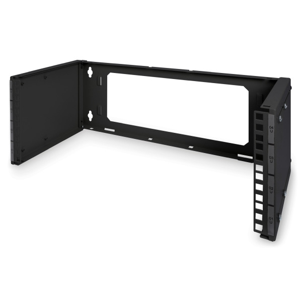 ASSMANN DN-19 PB-4U-SW DIGITUS Patch-Halter zur Wandmontage für 483 mm (19) Installationen