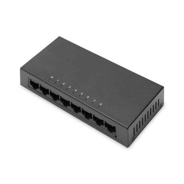 Digitus DN-80069 8-Port Switch 10/100 Mbps Fast Ethernet Unmanaged