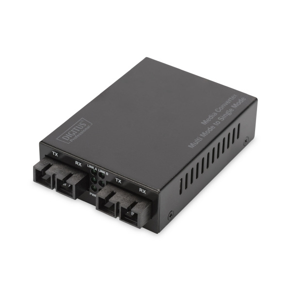 Digitus DN-82024 Fast Ethernet Multimode/Singlemode Media Converter SC/SC