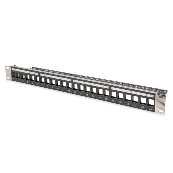 Digitus DN-91411-LF Modulares Patchpanel für Keystone Jacks 1HE unbestückt