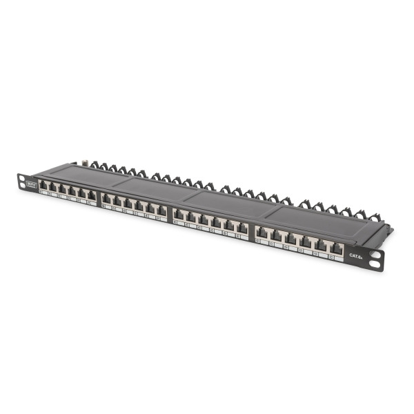 ASSMANN DN-91624S-SL-EA DIGITUS CAT 6A, Klasse EA High Density Patch Panel, geschirmt