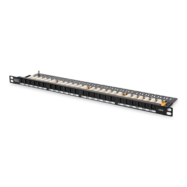 ASSMANN DN-91624U-SL-SH DIGITUS CAT 6, Klasse E High Density Patch Panel, ungeschirmt