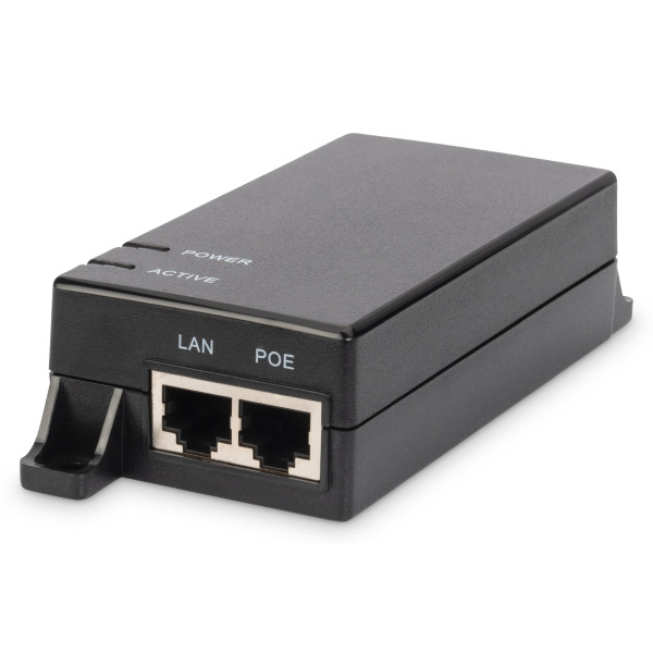 Digitus DN-95102-1 Gigabit Ethernet PoE Injektor 802.3af 15,4 W