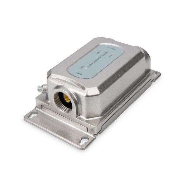 Digitus DN-95126-1 Outdoor 1 to 2 port UPoE Extender IEEE803.2af/at 2 Port