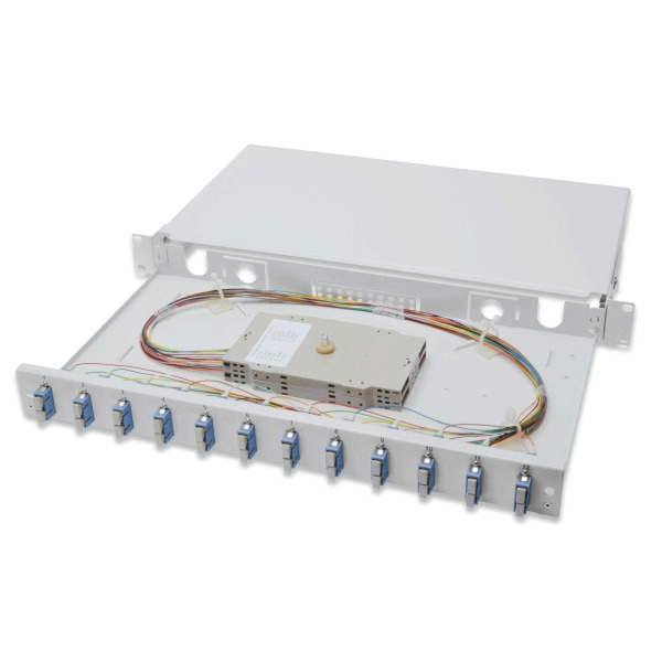 Digitus DN-96321/9 LWL Spleißbox bestückt SC OS2