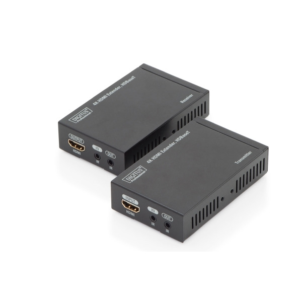 ASSMANN DS-55500 DIGITUS 4K HDMI Extender Set, HDBaseT™, 4K/30Hz, 70 m