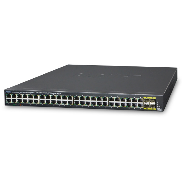 Planet GS-4210-48T4S 48-Port Gigabit Switch 19 Zoll Managed 4 Uplinks