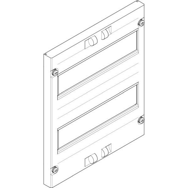 ABN FAO1222N Abdeckplatte 250x300mm 1FB/2RE offen Reihenabstand 125mm